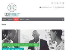 Tablet Screenshot of digibutterfly.com